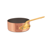 Mauviel M'MINIS Copper Saute Pan With Brass Handle, 0.26-Quart
