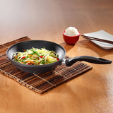 HD Nonstick Stir-Fry Pan with Glass Lid | Made in Switzerland