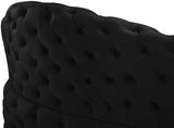 Royal Velvet Contemporary 2-Piece Sectional - Spacious, Stylish Seating with Deep Button Tufting Comfort