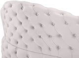 Royal Velvet Contemporary 2-Piece Sectional - Spacious, Stylish Seating with Deep Button Tufting Comfort