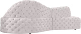Royal Velvet Contemporary 2-Piece Sectional - Spacious, Stylish Seating with Deep Button Tufting Comfort