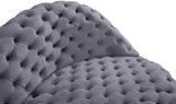 Royal Velvet Contemporary 2-Piece Sectional - Spacious, Stylish Seating with Deep Button Tufting Comfort