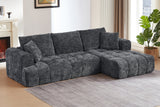 ELARA 108" Chenille Right Chaise Sofa