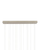 Virtu 15-Light Linear Multi-Drop Pendant