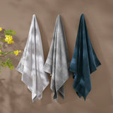 500GSM Turkish Cotton Quick Dry Plush Towel Set, Seafoam