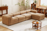HARMONY 142" 4-Seater Sofa with 1 Ottoman