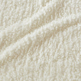 Berber Sherpa Bedding Blanket, Ivory