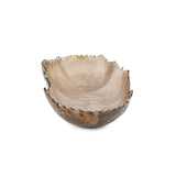 Golden Ore Organic Shaped Oblong Bowl