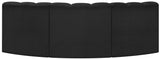 Arc - Boucle Fabric 3 Piece Modular Corner Sofa