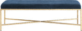Valley - Bench With Gold Frame