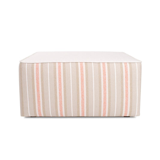 Indoor/Outdoor Universal Square Ottoman Dune Terra