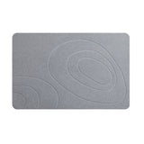 Carved Diatomaceous Non Slip Bathroom Mat