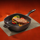 HD Nonstick 11" x 11" Deep Square Grill Pan | Made in Switzerland