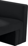 Henson Chair - Luxurious Contemporary Velvet Armchair with Solid Wood Frame for Stylish Living Spaces