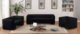 Henson Chair - Luxurious Contemporary Velvet Armchair with Solid Wood Frame for Stylish Living Spaces