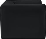 Henson Chair - Luxurious Contemporary Velvet Armchair with Solid Wood Frame for Stylish Living Spaces