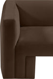 Henson Chair - Luxurious Contemporary Velvet Armchair with Solid Wood Frame for Stylish Living Spaces