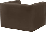 Henson Chair - Luxurious Contemporary Velvet Armchair with Solid Wood Frame for Stylish Living Spaces