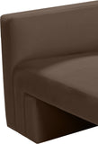 Henson Velvet Loveseat – Luxurious Contemporary Design with Solid Wood Frame for Modern Living Spaces
