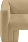 Henson Chair - Luxurious Contemporary Velvet Armchair with Solid Wood Frame for Stylish Living Spaces