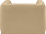 Henson Chair - Luxurious Contemporary Velvet Armchair with Solid Wood Frame for Stylish Living Spaces