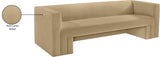 Henson Velvet Sofa - Luxurious Contemporary Design with Solid Wood Frame for Ultimate Comfort