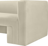 Henson Chair - Luxurious Contemporary Velvet Armchair with Solid Wood Frame for Stylish Living Spaces