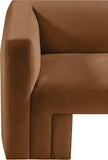 Henson Velvet Loveseat – Luxurious Contemporary Design with Solid Wood Frame for Modern Living Spaces