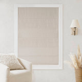 Total Blackout Cordless Roman Shade, Linen