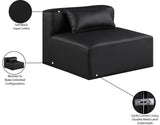 Cube Modern Vegan Leather Modular Chair - Luxurious Comfort for Stylish Living Spaces and Offices