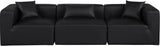 Cube Vegan Leather Modular Sofa - Luxurious Comfort Meets Modern Elegance for Any Living Space