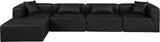 Cube Vegan Leather Modular Sectional - Luxurious Comfort and Modern Elegance for Any Living Space