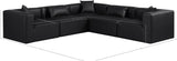 Cube Vegan Leather Modular Sectional - Modern Elegance for Chic Living Spaces with Custom Configurations