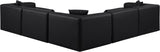 Cube Vegan Leather Modular Sectional - Modern Elegance for Chic Living Spaces with Custom Configurations