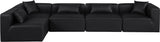 Cube Vegan Leather Modular Sectional - Elevate Your Living Space with Modern Elegance and Comfort