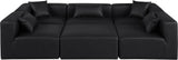 Cube Modular Sectional - Luxurious Vegan Leather Design for Contemporary Living Spaces and Comfort
