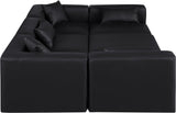 Cube Modular Sectional - Luxurious Vegan Leather Design for Contemporary Living Spaces and Comfort