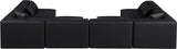 Cube Vegan Leather Modular Sectional - Modern Elegance for Contemporary Living Spaces and Offices