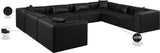 Cube Vegan Leather Modular Sectional - Elevate Your Contemporary Space with Luxurious Comfort & Style