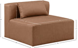 Cube Modern Vegan Leather Modular Chair - Luxurious Comfort for Stylish Living Spaces and Offices