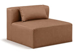 Cube Modern Vegan Leather Modular Chair - Luxurious Comfort for Stylish Living Spaces and Offices