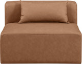 Cube Modern Vegan Leather Modular Chair - Luxurious Comfort for Stylish Living Spaces and Offices