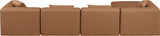 Cube Vegan Leather Modular Sectional - Luxurious Comfort and Modern Elegance for Any Living Space
