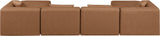 Cube Vegan Leather Modular Sectional - Elevate Your Space with Modern Elegance and Comfort Today!