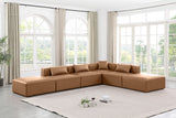 Cube Vegan Leather Modular Sectional - Modern Elegance and Comfort for Contemporary Spaces