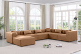 Cube Vegan Leather Modular Sectional: Luxurious, Contemporary Design for Elegant Living Spaces