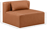 Cube Modern Vegan Leather Modular Chair - Luxurious Comfort for Stylish Living Spaces and Offices