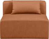 Cube Modern Vegan Leather Modular Chair - Luxurious Comfort for Stylish Living Spaces and Offices