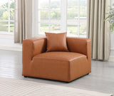 Cube Modern Vegan Leather Modular Chair - Luxurious Comfort for Stylish Living Spaces and Offices