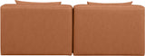 Cube Vegan Leather Modular Sofa - Elevate Your Living Space with Modern Elegance and Comfort